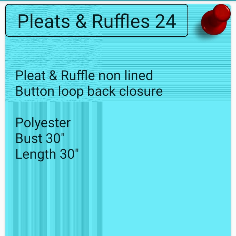 Pleat & Ruffle Blouse - Picture 4 of 4